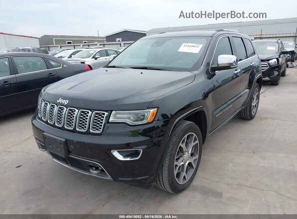 1C4RJFCT7LC422878 2020 JEEP GRAND CHEROKEE Black Առջևի ձախ երեք քառորդ տեսարան