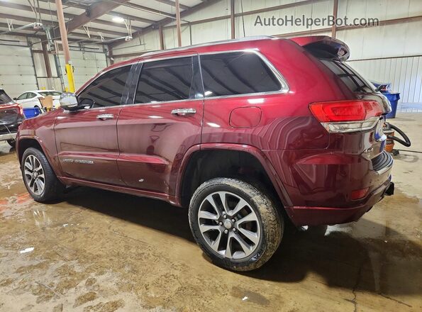 1C4RJFCT9HC751055 2017 JEEP GRAND Maroon Задня ліва чверть