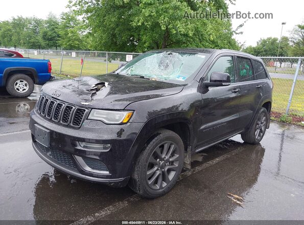 1C4RJFCTXKC570120 2019 JEEP GRAND CHEROKEE Black Vista tres cuartos delantera izquierda