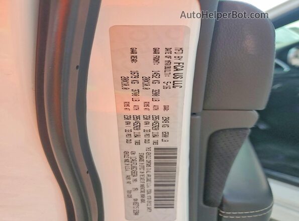 1C4RJFDJ0GC458334 2016 JEEP GRAND White Vista del compartimento del motor