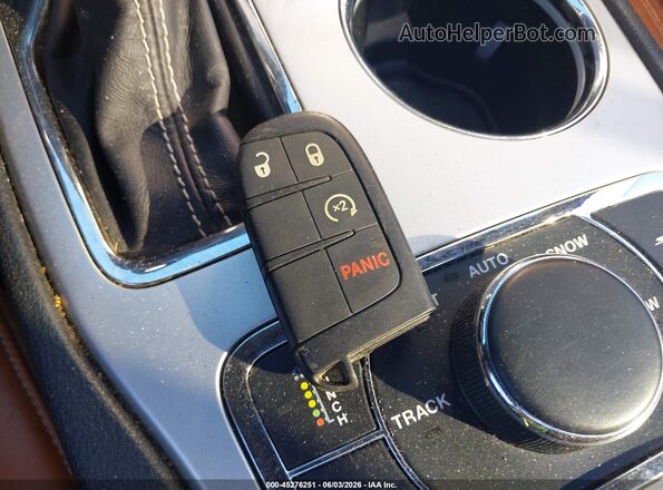 1C4RJFDJ1GC327994 2016 JEEP GRAND CHEROKEE Black წინა პანელის ხედი