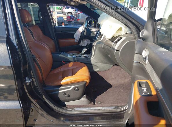 1C4RJFDJ1GC327994 2016 JEEP GRAND CHEROKEE Black წინა სალონის ხედი
