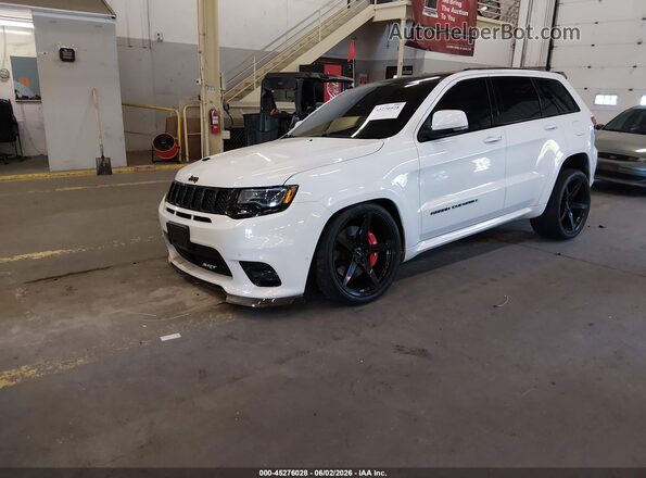 1C4RJFDJ1HC811407 2017 JEEP GRAND CHEROKEE White Առջևի ձախ երեք քառորդ տեսարան