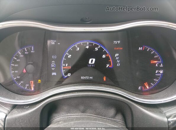 1C4RJFDJ6GC395918 2016 JEEP GRAND CHEROKEE Black Вид задніх сидінь