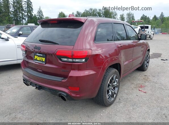 1C4RJFDJ7HC625094 2017 JEEP GRAND CHEROKEE Maroon უკანა მარჯვენა