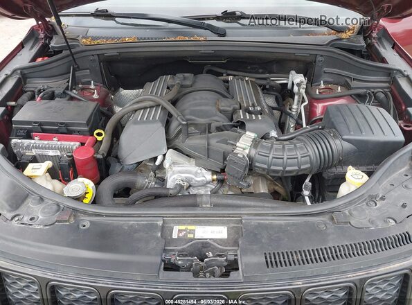 1C4RJFDJ7HC625094 2017 JEEP GRAND CHEROKEE Maroon უკანა ხედი