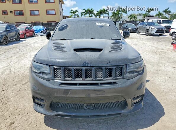 1C4RJFDJ8JC438761 2018 JEEP GRAND Black Front view