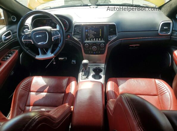 1C4RJFDJXHC646117 2017 JEEP GRAND Gold წინა პანელის ხედი