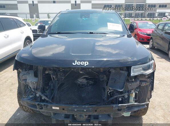 1C4RJFJG1HC772651 2017 JEEP GRAND CHEROKEE Черный Вид щитка приборов