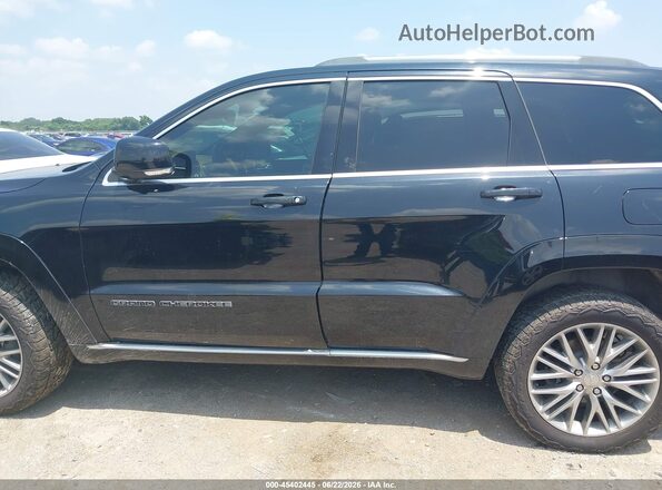 1C4RJFJG1HC772651 2017 JEEP GRAND CHEROKEE Черный Панорамный вид салона 360°