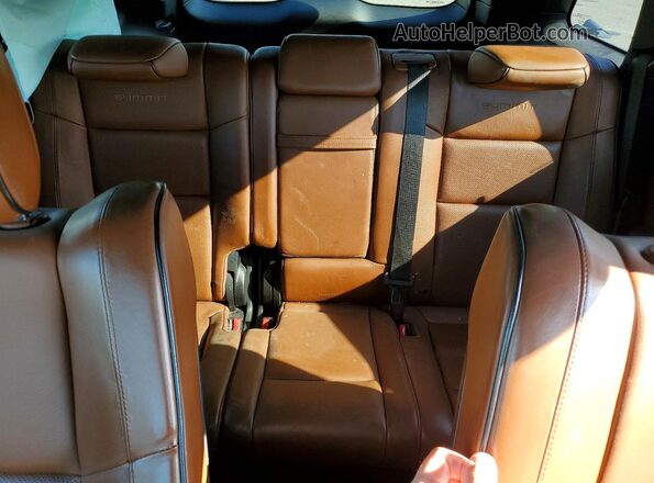 1C4RJFJG3HC707588 2017 JEEP GRAND Brown უკანა სავარძლების ხედი