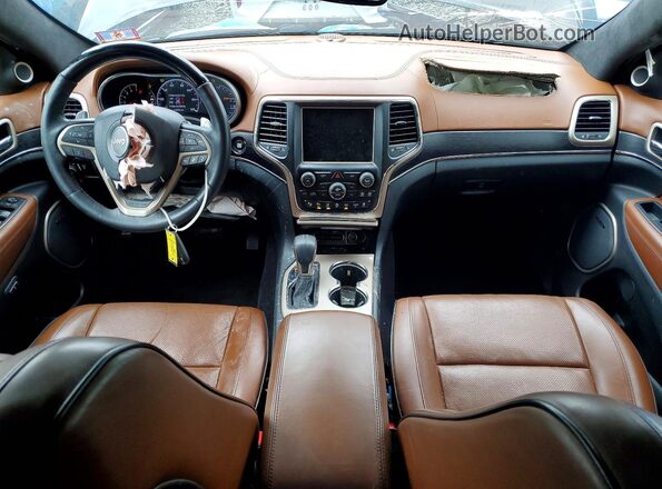 1C4RJFJG3HC707588 2017 JEEP GRAND Brown წინა პანელის ხედი