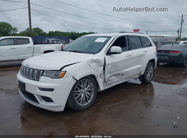 1C4RJFJG4HC788178 2017 JEEP GRAND CHEROKEE Белый Передняя левая четверть