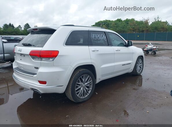 1C4RJFJG4HC788178 2017 JEEP GRAND CHEROKEE Белый Задняя правая четверть