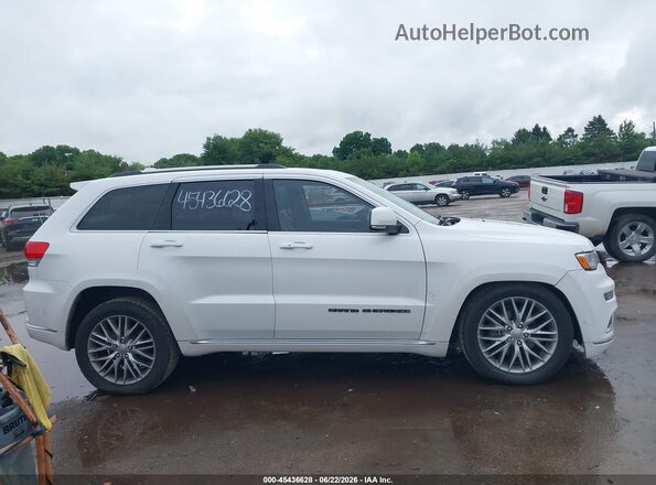1C4RJFJG4HC788178 2017 JEEP GRAND CHEROKEE Белый Вид задней части салона