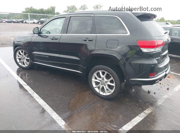 1C4RJFJGXJC295451 2018 JEEP GRAND CHEROKEE Черный Задняя левая четверть