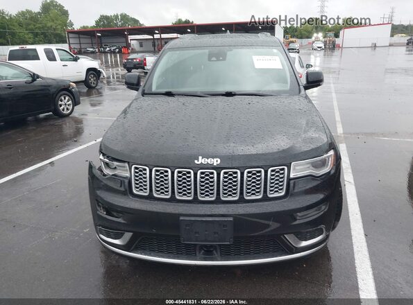 1C4RJFJGXJC295451 2018 JEEP GRAND CHEROKEE Черный Вид щитка приборов