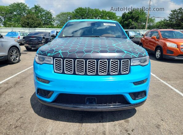 1C4RJFJT0LC363840 2020 JEEP GRAND Blue Вид спереду