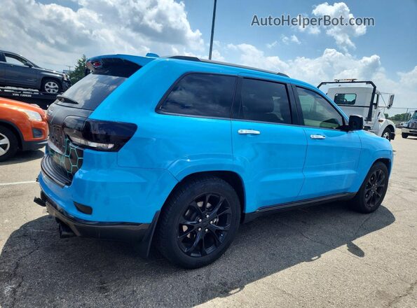 1C4RJFJT0LC363840 2020 JEEP GRAND Blue Задня права чверть