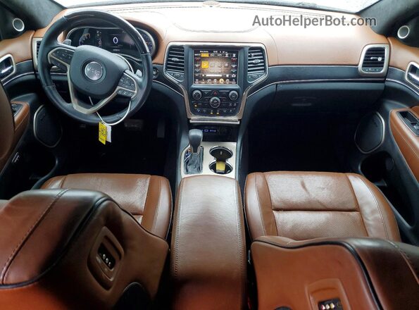 1C4RJFJT2HC688724 2017 JEEP GRAND White Вид панелі приладів