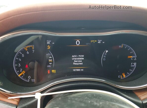 1C4RJFJT2HC688724 2017 JEEP GRAND White Вид щитка приладів