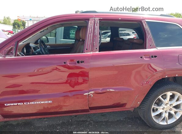 1C4RJFJT3GC368343 2016 JEEP GRAND CHEROKEE Red Вид спереду
