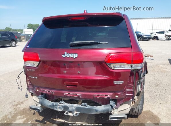 1C4RJFJT3GC368343 2016 JEEP GRAND CHEROKEE Red 