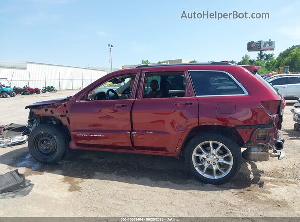 1C4RJFJT3GC368343 2016 JEEP GRAND CHEROKEE Red 