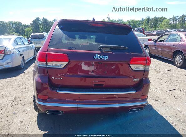 1C4RJFJT7JC316155 2018 JEEP GRAND CHEROKEE Burgundy 