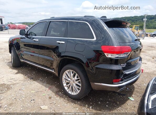 1C4RJFJT8JC340528 2018 JEEP GRAND CHEROKEE Black Tył lewy