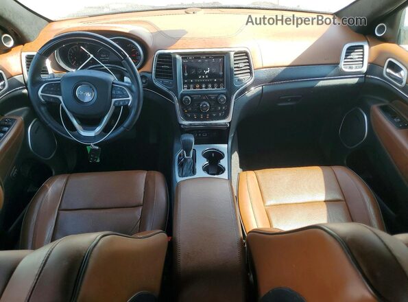 1C4RJFJT8JC391432 2018 JEEP GRAND White Vista del salpicadero