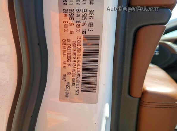 1C4RJFJT8JC391432 2018 JEEP GRAND White Vista interior de 360 grados