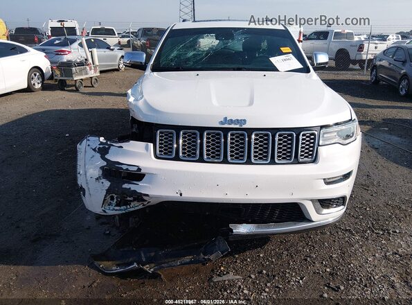 1C4RJFJTXMC598327 2021 JEEP GRAND CHEROKEE White Vista del cuadro de instrumentos