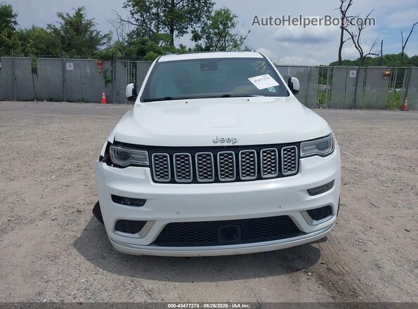 1C4RJFJTXMC677027 2021 JEEP GRAND CHEROKEE White Вид щитка приладів