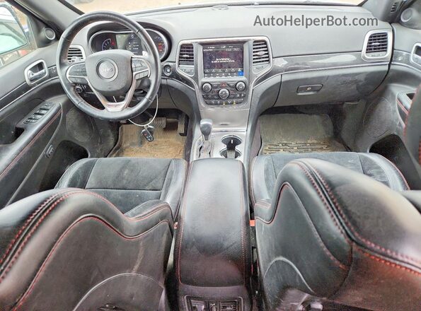 1C4RJFLG0JC303473 2018 JEEP GRAND White Вид панелі приладів