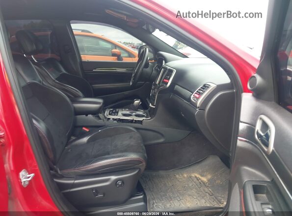 1C4RJFLG1HC654967 2017 JEEP GRAND CHEROKEE Red წინა სალონის ხედი