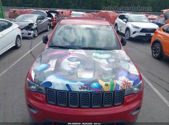 1C4RJFLG1HC654967 2017 JEEP GRAND CHEROKEE Red წინა ხედი