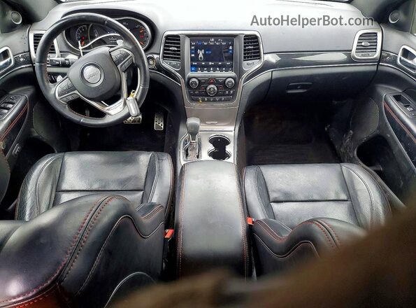 1C4RJFLG1JC427073 2018 JEEP GRAND Gray Вид панелі приладів