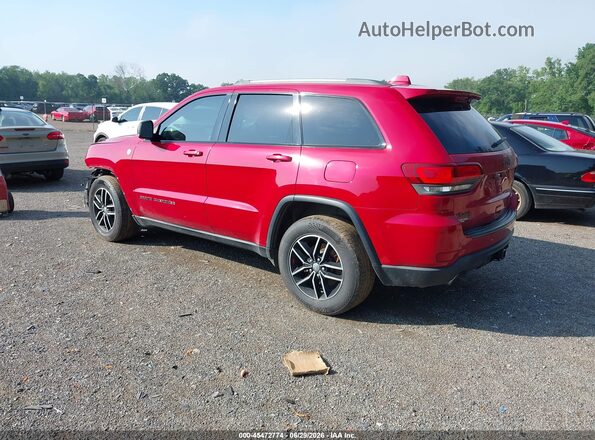 1C4RJFLG2HC612775 2017 JEEP GRAND CHEROKEE Red Tył lewy