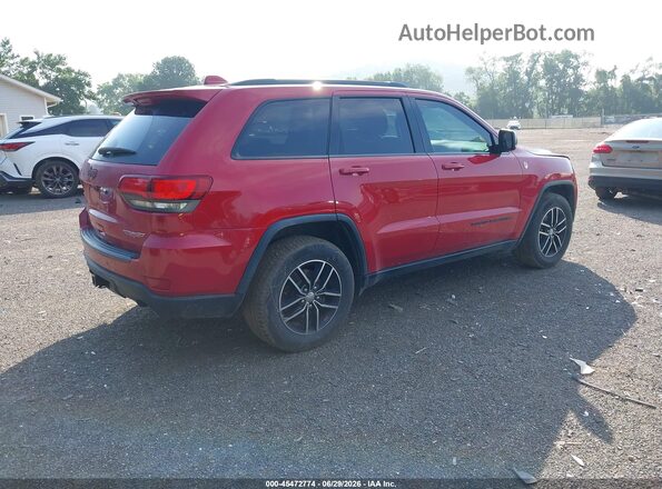 1C4RJFLG2HC612775 2017 JEEP GRAND CHEROKEE Red Tył prawy