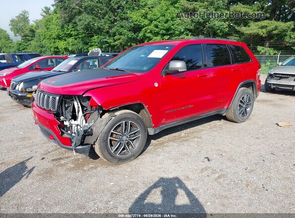 1C4RJFLG2HC612775 2017 JEEP GRAND CHEROKEE Red Przód lewy