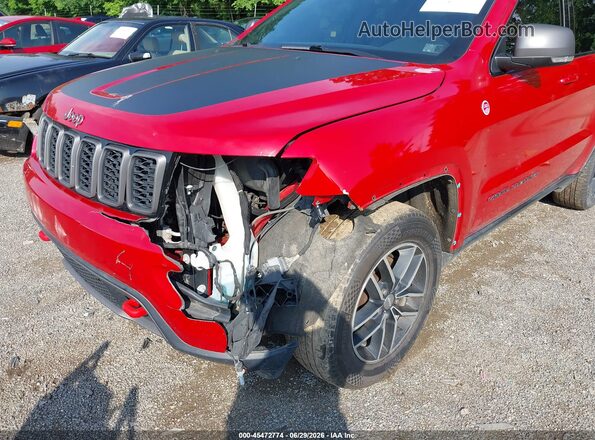 1C4RJFLG2HC612775 2017 JEEP GRAND CHEROKEE Red Widok z przodu