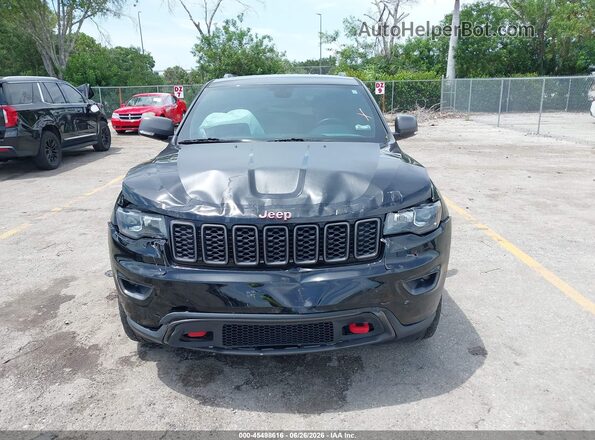 1C4RJFLG2JC251831 2018 JEEP GRAND CHEROKEE Black ხელსაწყოთა პანელის ხედი