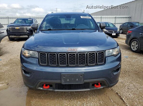 1C4RJFLG2KC804365 2019 JEEP GRAND Blue Front view