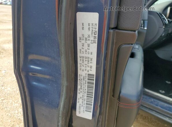 1C4RJFLG2KC804365 2019 JEEP GRAND Blue VIN sticker view