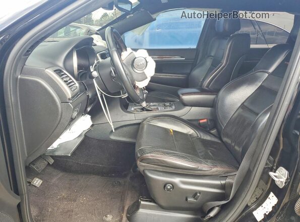 1C4RJFLG5JC196890 2018 JEEP GRAND Black Front interior view