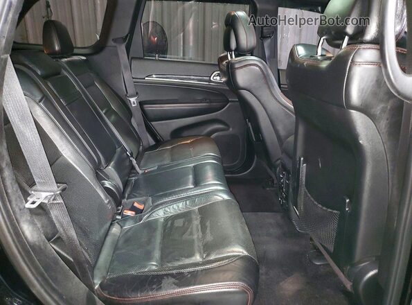 1C4RJFLG5JC196890 2018 JEEP GRAND Black Rear seats view