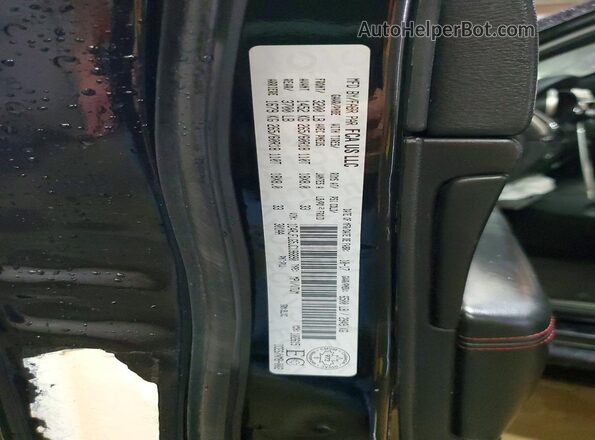 1C4RJFLG5JC196890 2018 JEEP GRAND Black VIN sticker view
