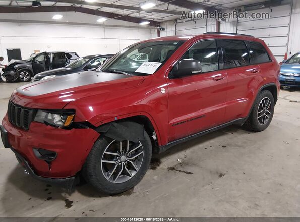 1C4RJFLG5LC208989 2020 JEEP GRAND CHEROKEE Red Передня ліва чверть