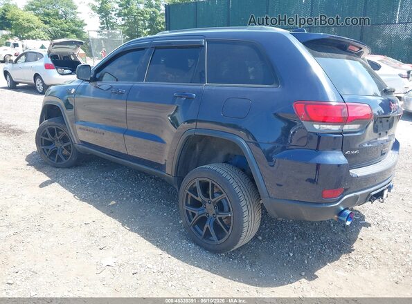 1C4RJFLG6JC304143 2018 JEEP GRAND CHEROKEE Blue Задня ліва чверть